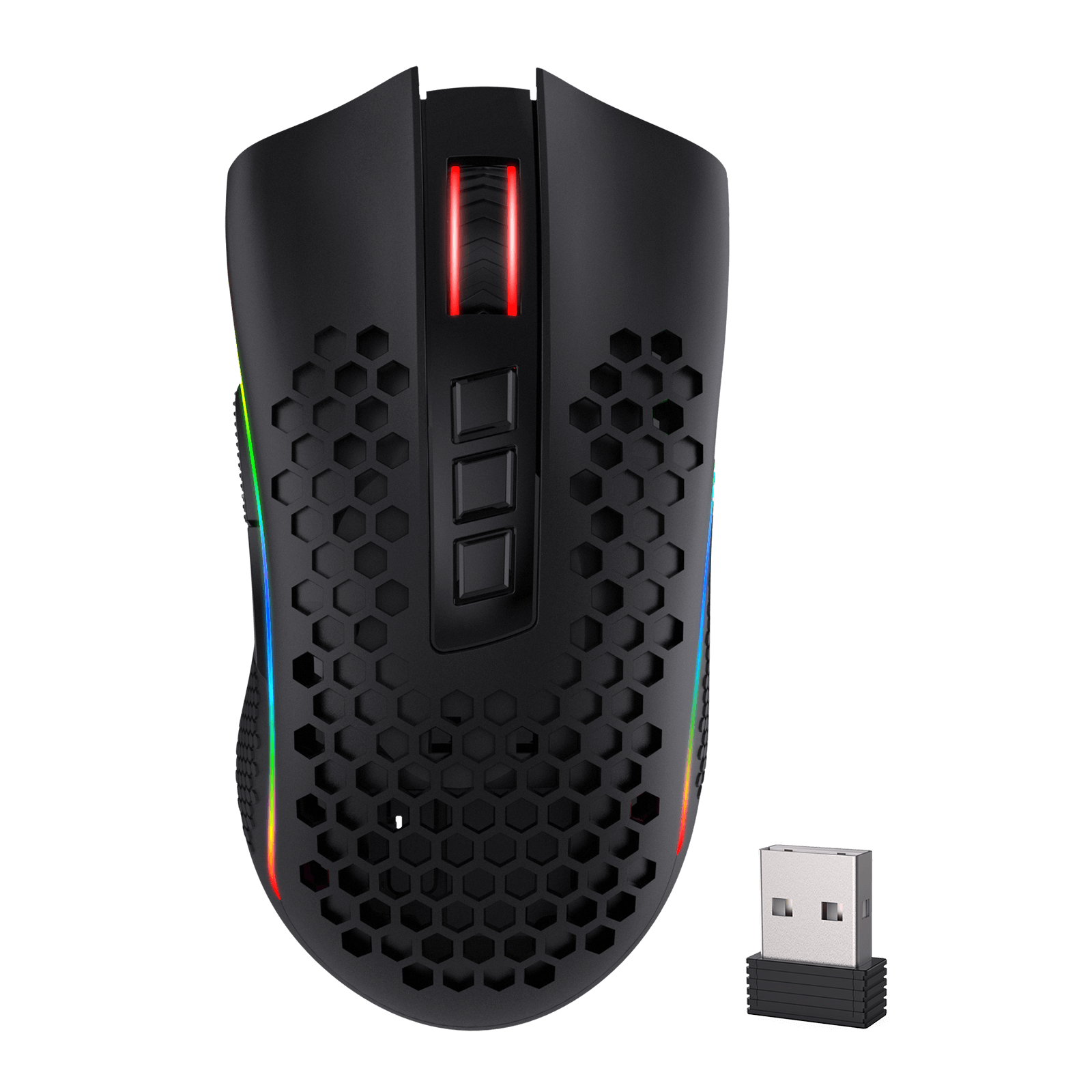 REDRAGON STORM PRO M808 RGB Wireless Gaming Mouse