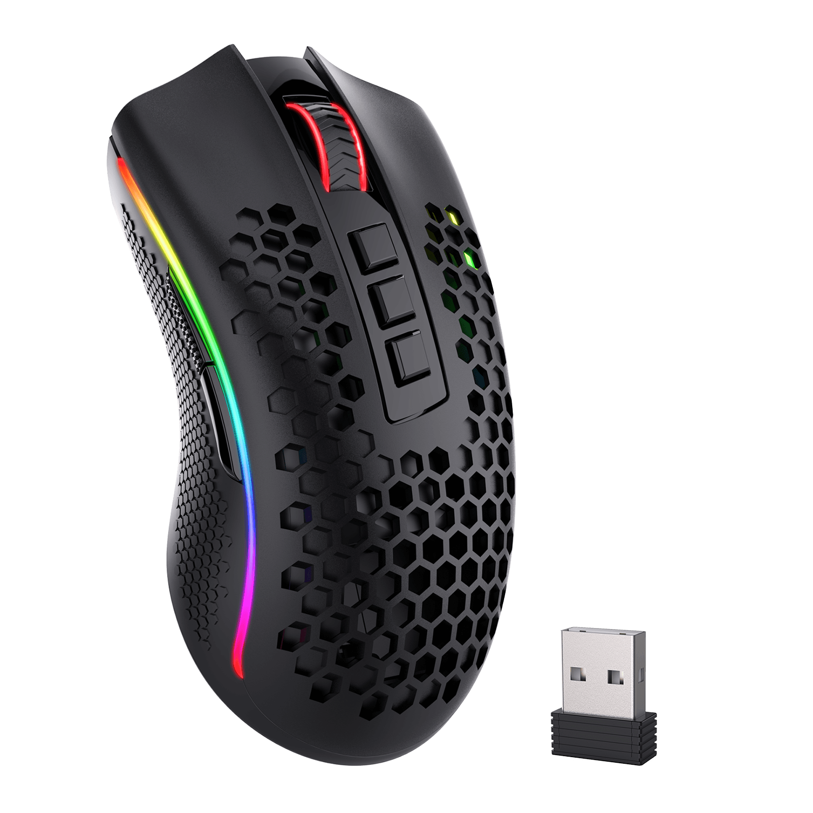 REDRAGON STORM PRO M808 RGB Wireless Gaming Mouse