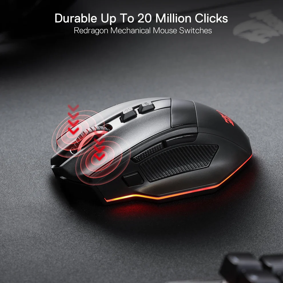 Redragon RIND M813 PRO 3-Mode RGB Gaming Mouse