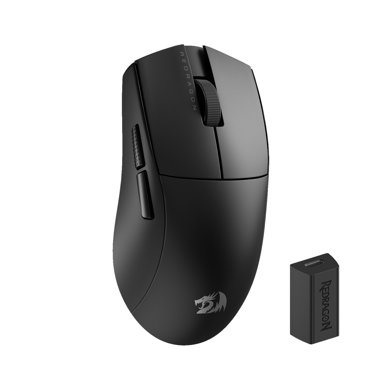 Redragon M916 King 4K Pro Ultra-Light 3-Mode Wireless Gaming Mouse (Black/White)