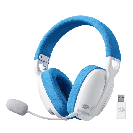 Redragon SKULD Pro 3-mode Light-Weight Gaming Headset - White