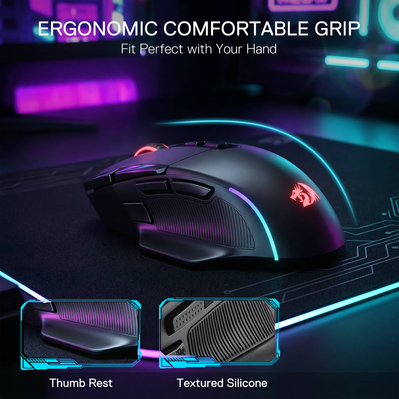 REDRAGON M925 VIPER GAMING MOUSE