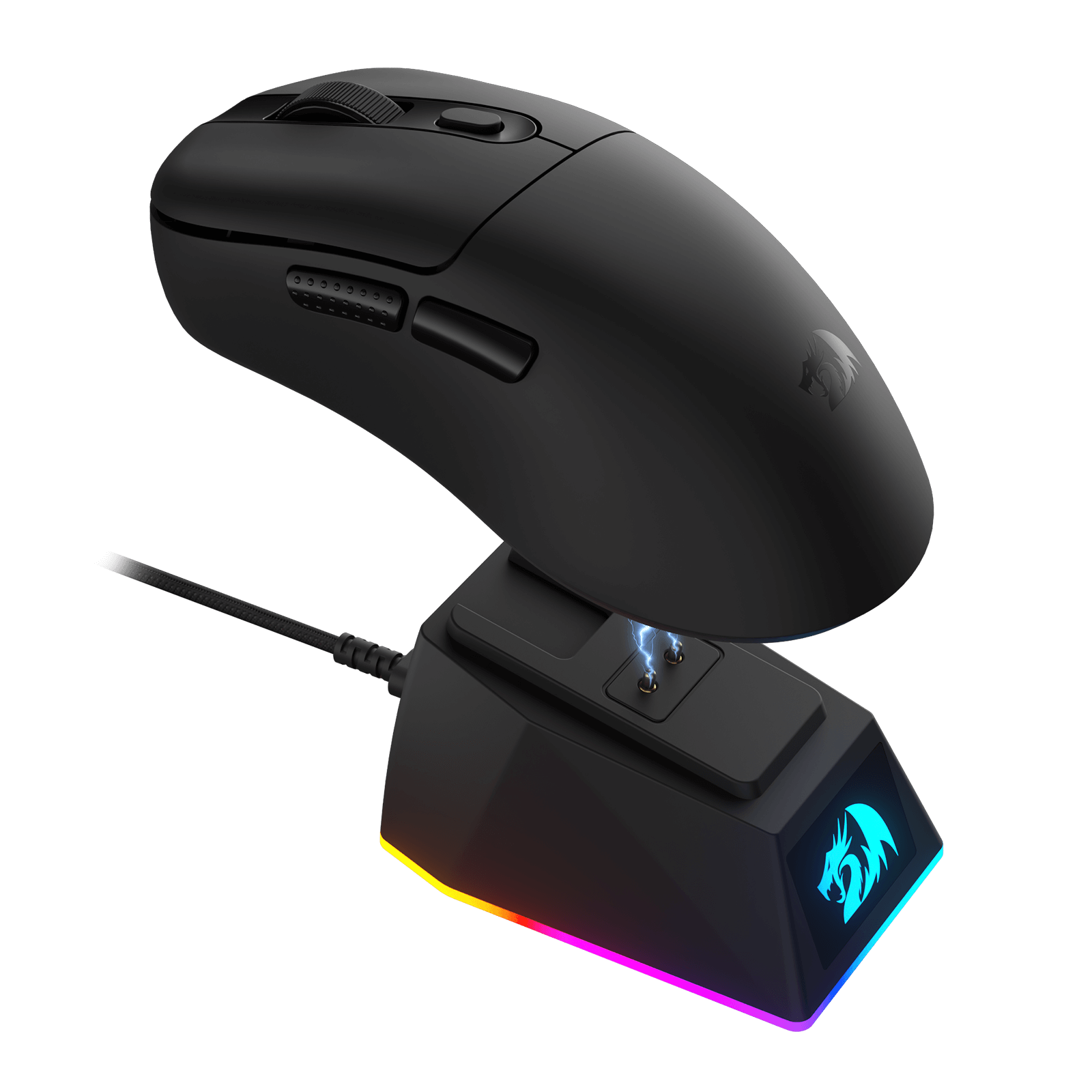 REDRAGON EBONY STANDARD M998-STD-1K 24000 DPI WIRELESS BLACK GAMING MOUSE
