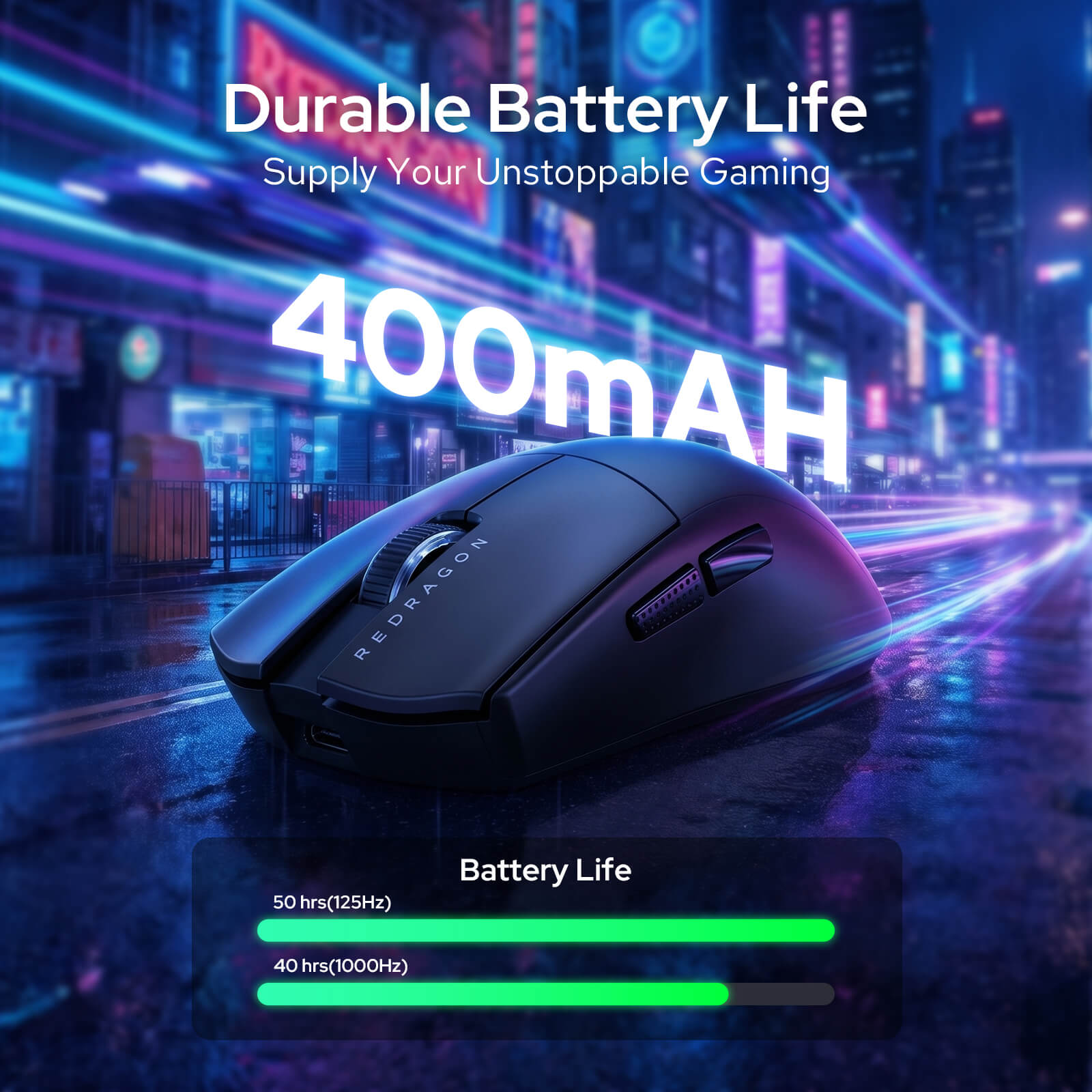 REDRAGON M999 KING ULTRA WIRELESS GAMING MOUSE
