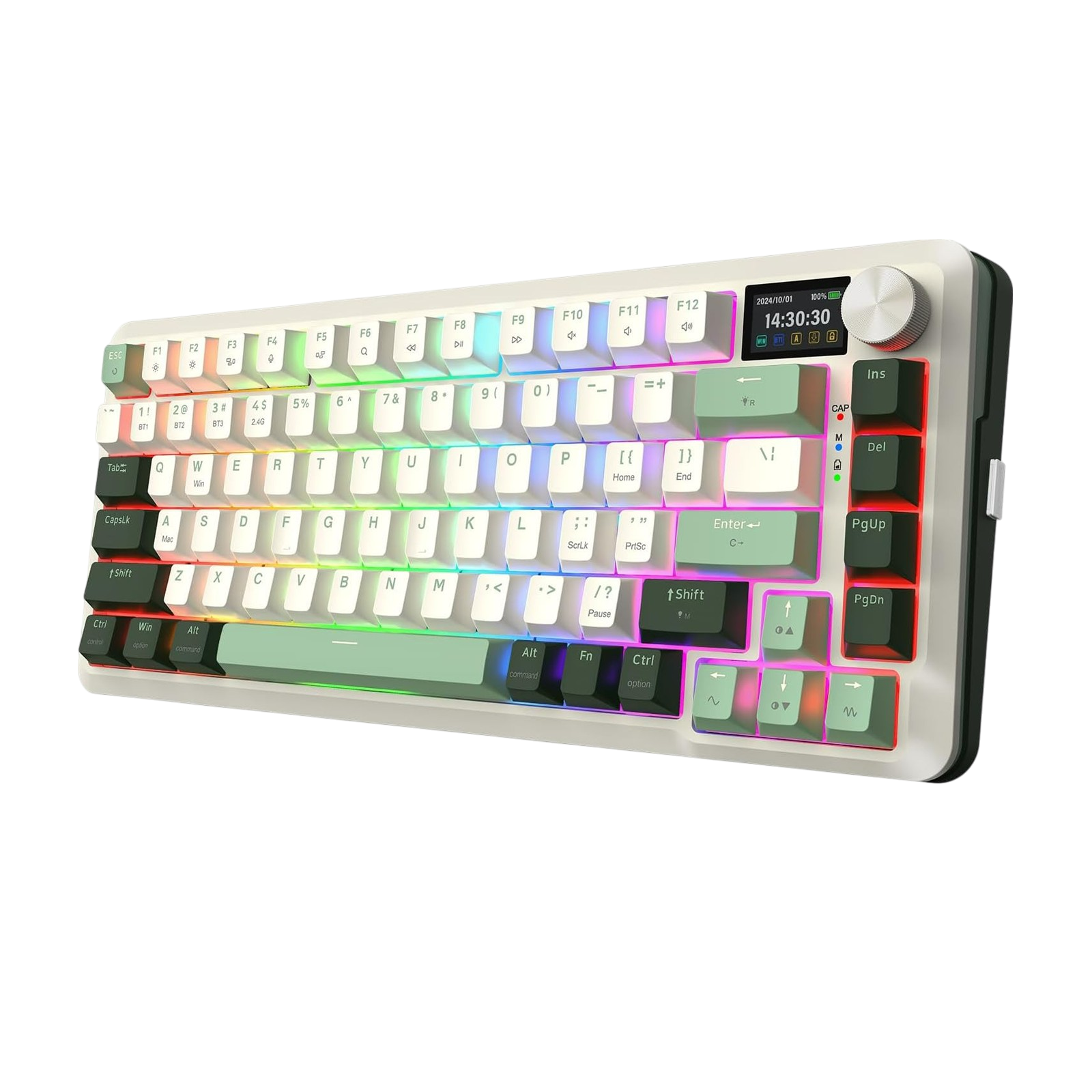 Redragon K708 Pro Wireless (2.4G/Bluetooth/USB) Mechanical Gaming Keyboard Redragon K708 Pro Wireless (2.4G/Bluetooth/USB) Mechanical Gaming Keyboard
