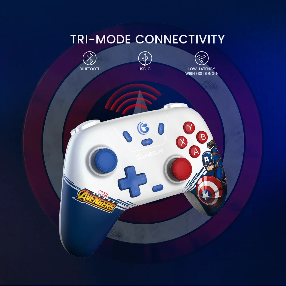 GameSir NOVA Lite Marvel Avengers Multi-Platform Wireless Controller