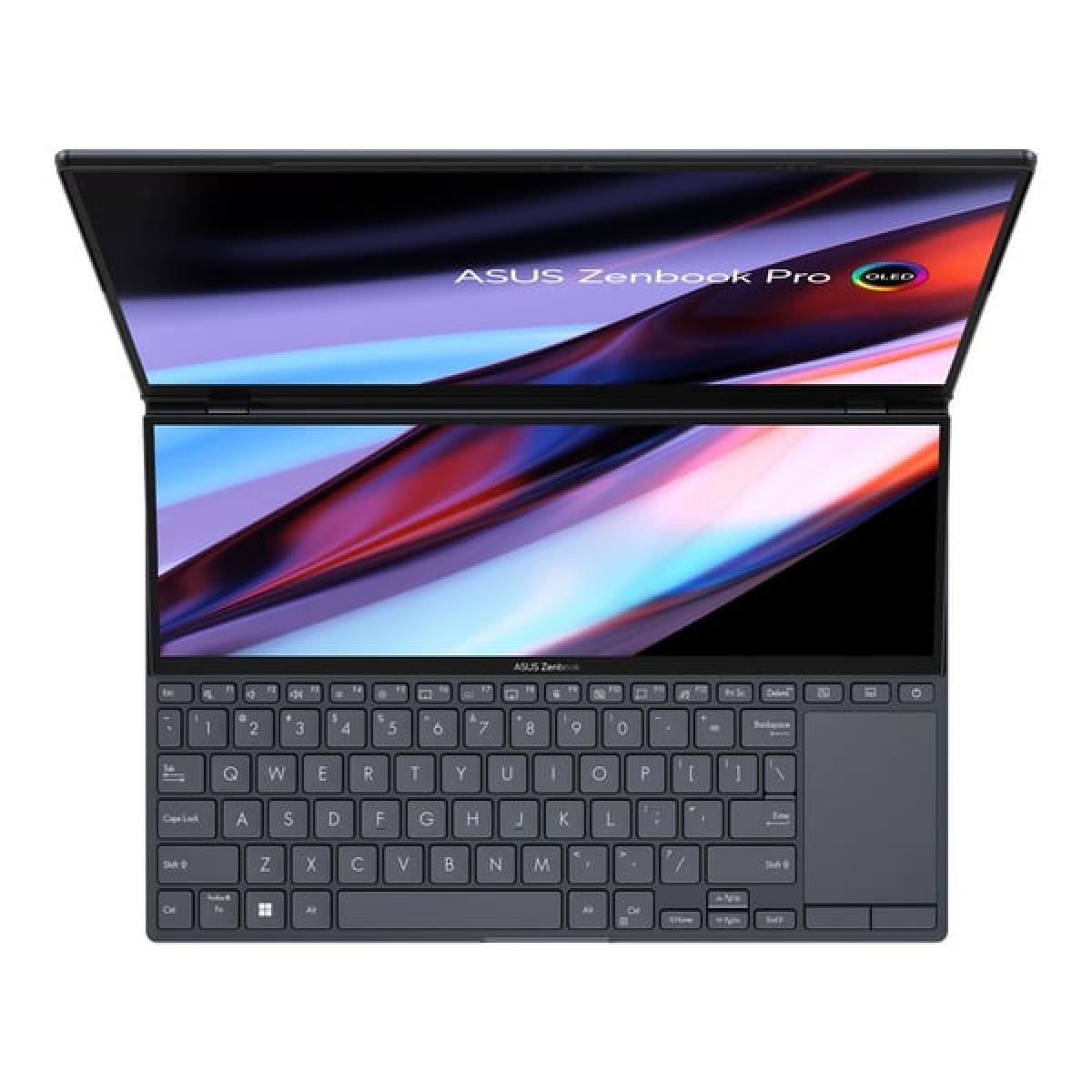 Asus Zenbook Pro Duo UX8402ZE 14 OLED Core i7 12th RTX 3050TI Dual Screen 2K Laptop