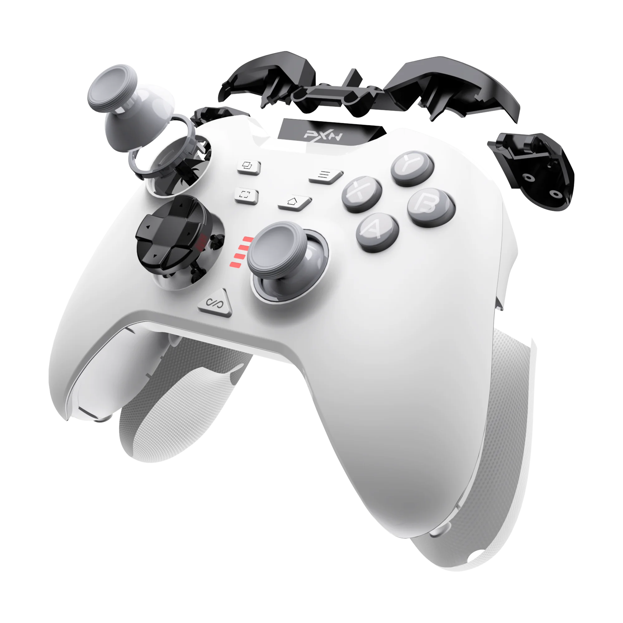 PXN P5 Wireless Gaming Controller - White/Black