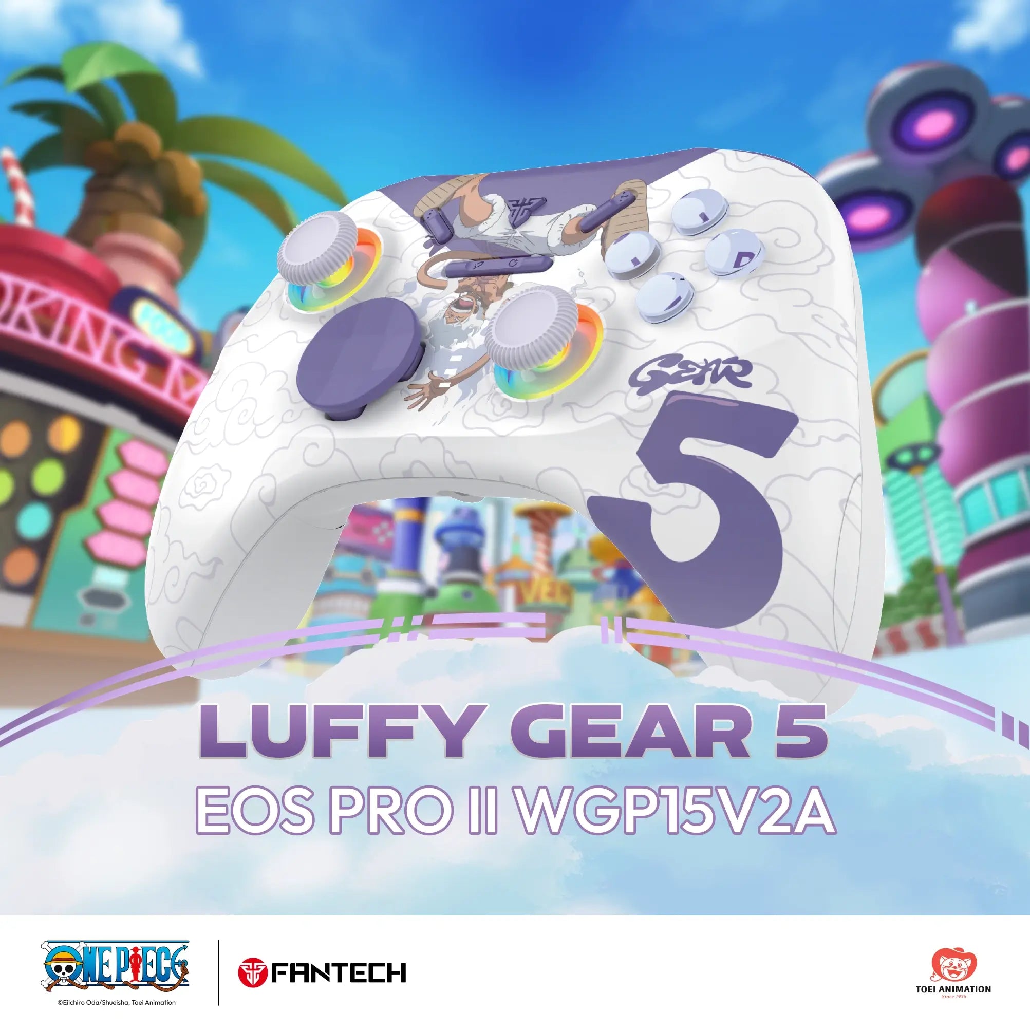 FANTECH NOVA PRO WGP15V2 Wireless Controller – One Piece Gear 5 Edition