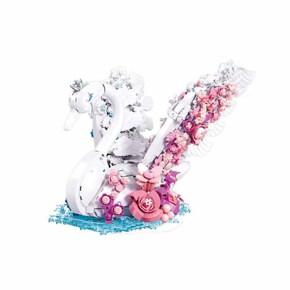 Sluban - PLEYERID-Swans(with Lighting) 932pcs