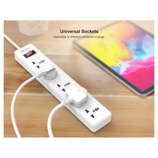 Huntkey PZC502 Power Strips Universal Standard 3M -5 Sockets