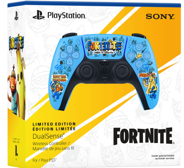 PlayStation 5 DualSense Wireless Controller Fortnite Limited Edition