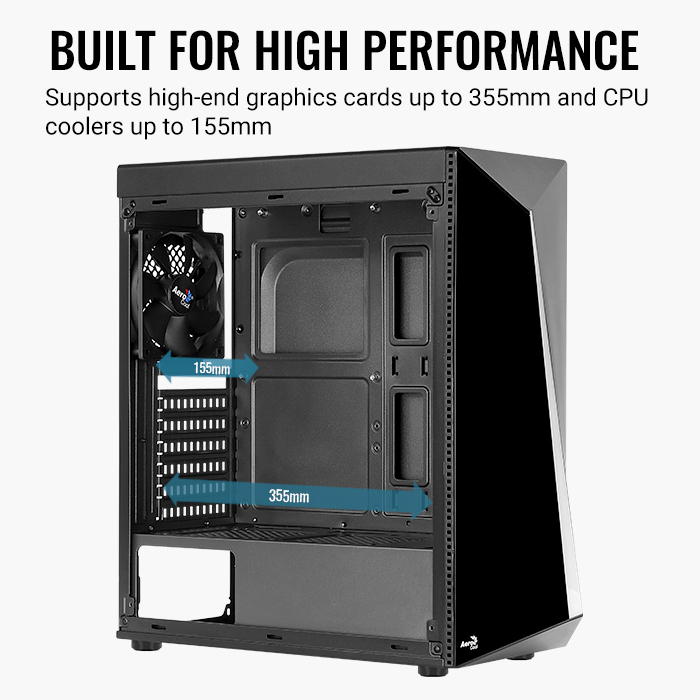 AeroCool Shard ARGB ATX Mid Tower  Gaming Case