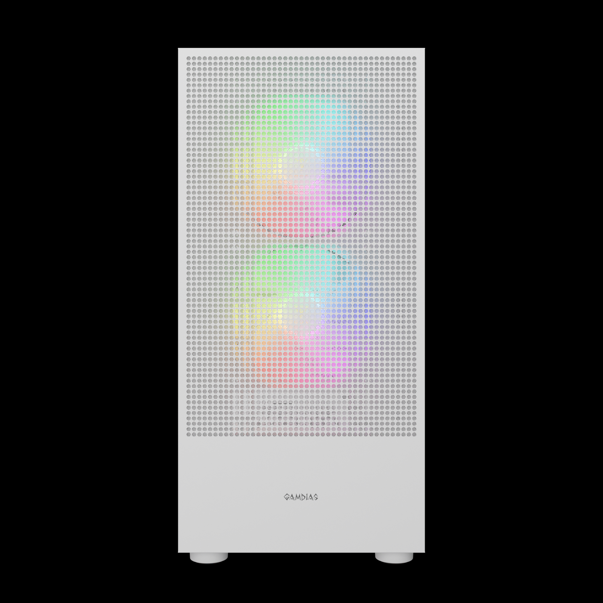 GAMDIAS TALOS M3 Mesh ARGB Mid Tower Gaming ARGB - White