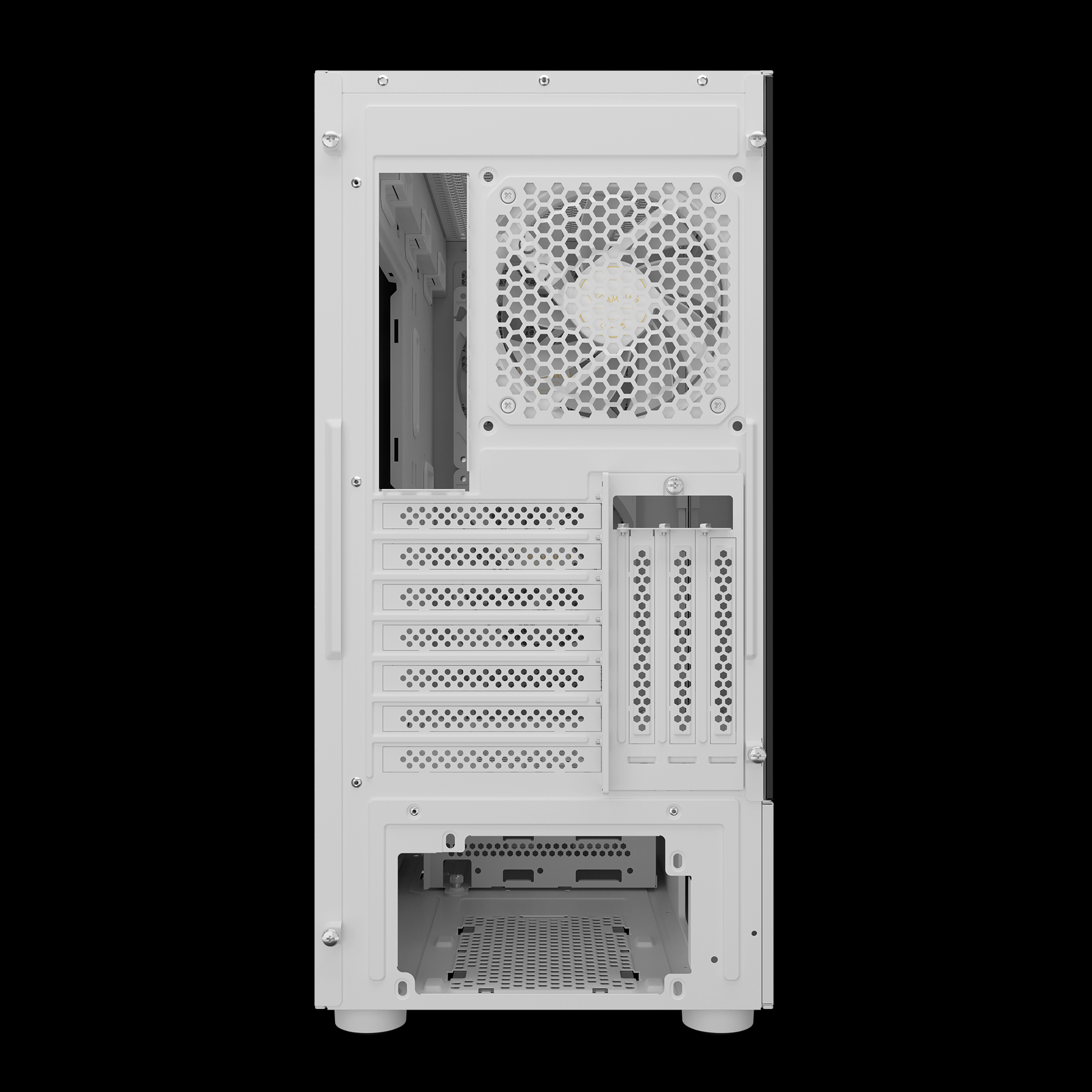 GAMDIAS TALOS M3 Mesh ARGB Mid Tower Gaming ARGB - White