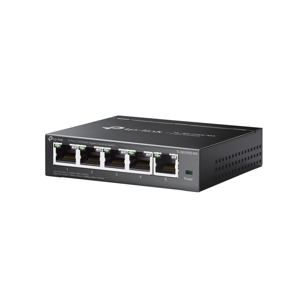 TP-LINK TL-SG105S-M2 5-Port 2.5G Multi-Gigabit Desktop Switch