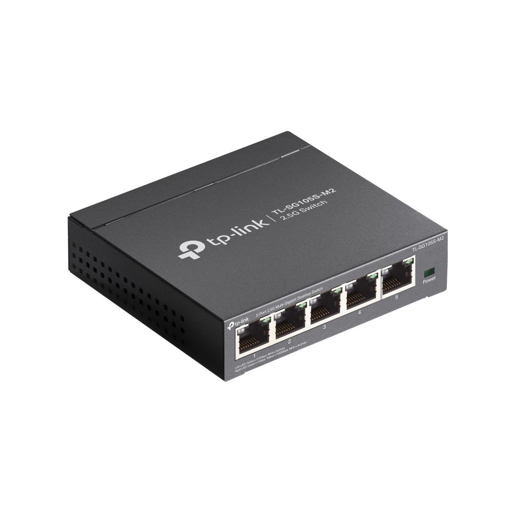 TP-LINK TL-SG105S-M2 5-Port 2.5G Multi-Gigabit Desktop Switch