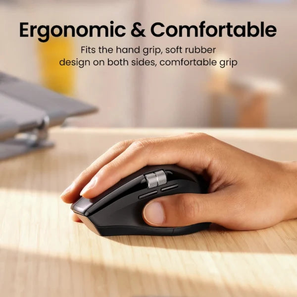 UGREEN Thumb Wheel & Side Scrolling Multi-Mode Wireless Bluetooth Mouse