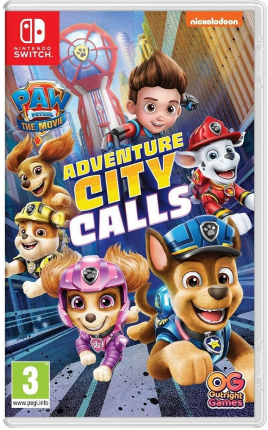 Paw Patrol the Movie Adventure City Calls - Switch