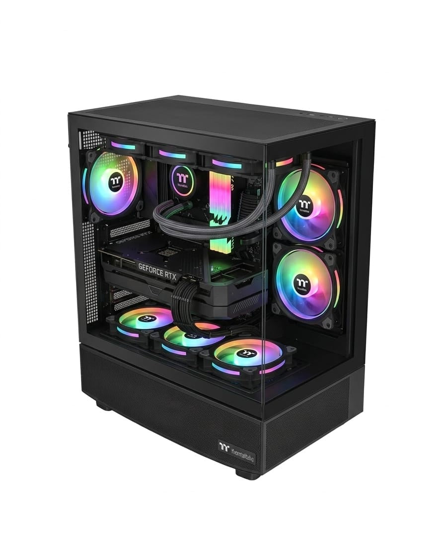 THERMALTAKE S MINI Steel Shadow GAMING CASE - BLACK