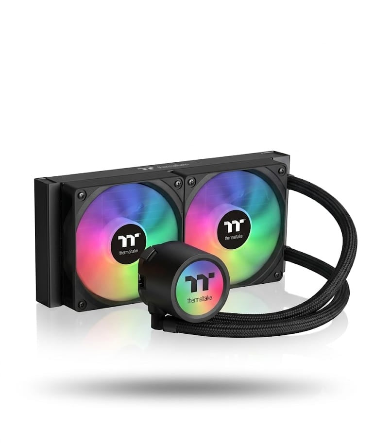 THERMALTAKE QUANTUM TH240 ARGB CPU WATER COOLING - BLACK
