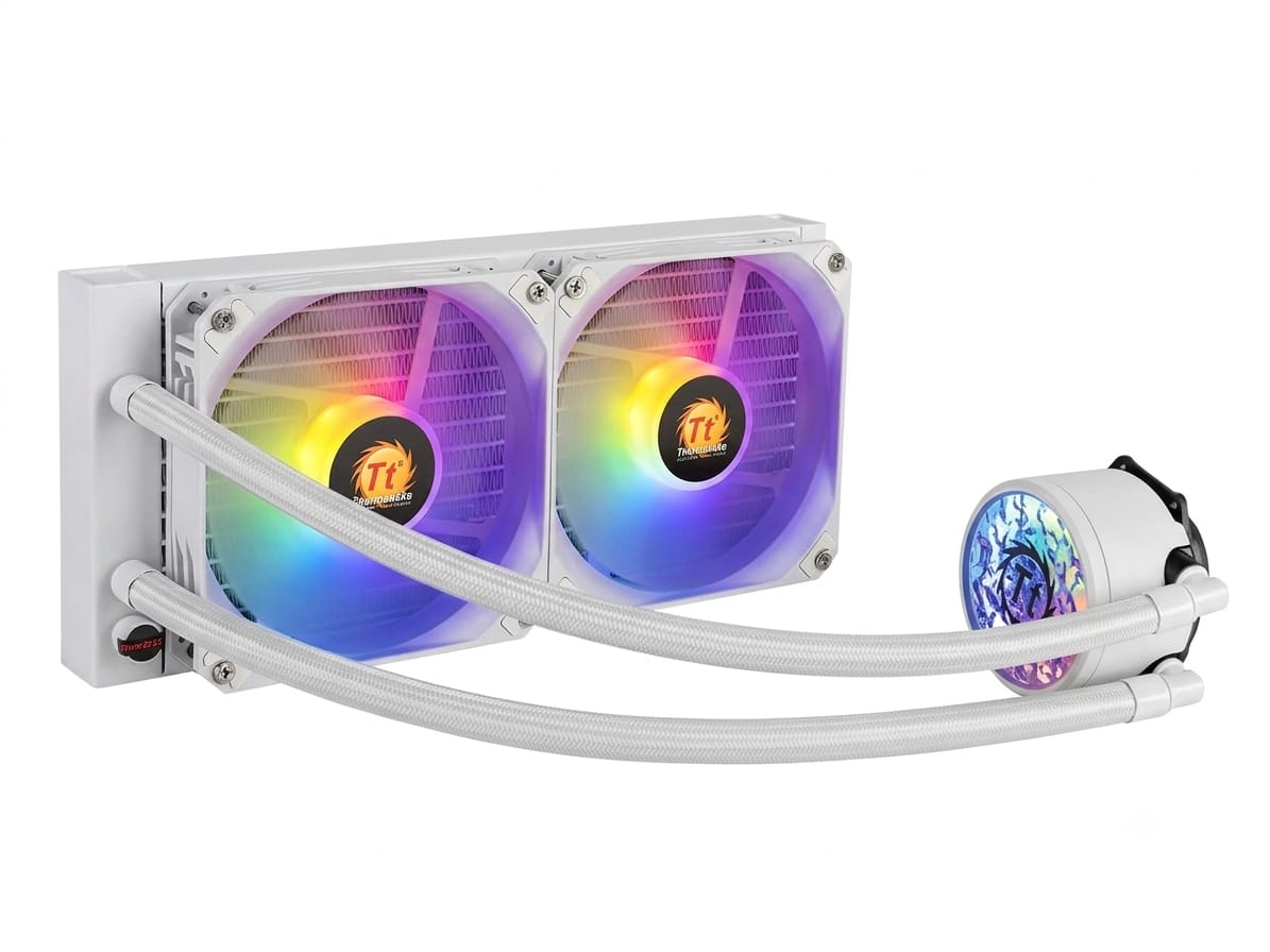 THERMALTAKE DRAGON+ 240 ARGB CPU WATER COOLING - WHITE