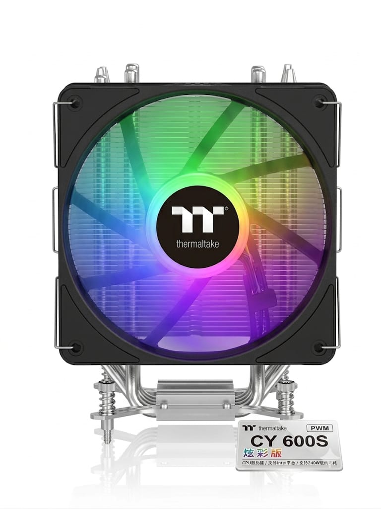 THERMALTAKE 600S INTEL CPU AIR COOLING - BLACK