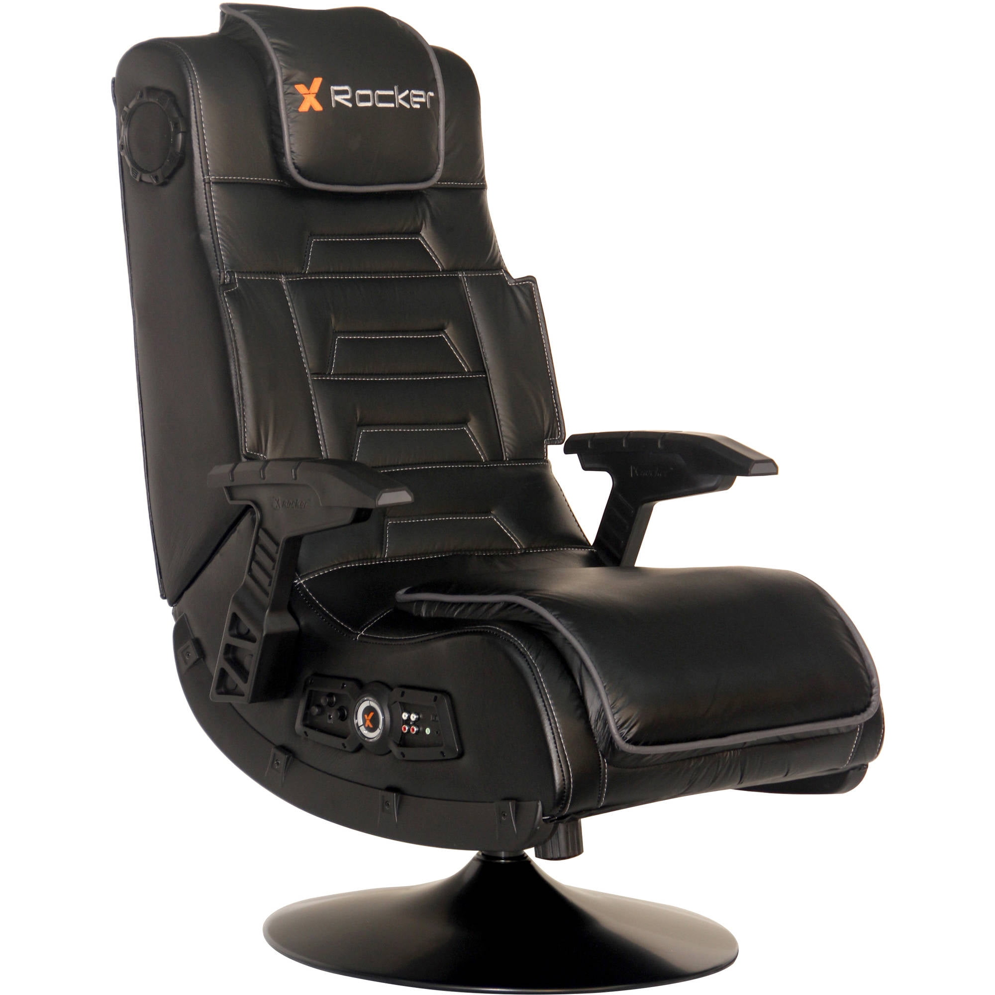 X Rocker Pro Series 2.1 Pedestal Gaming Chair - Black