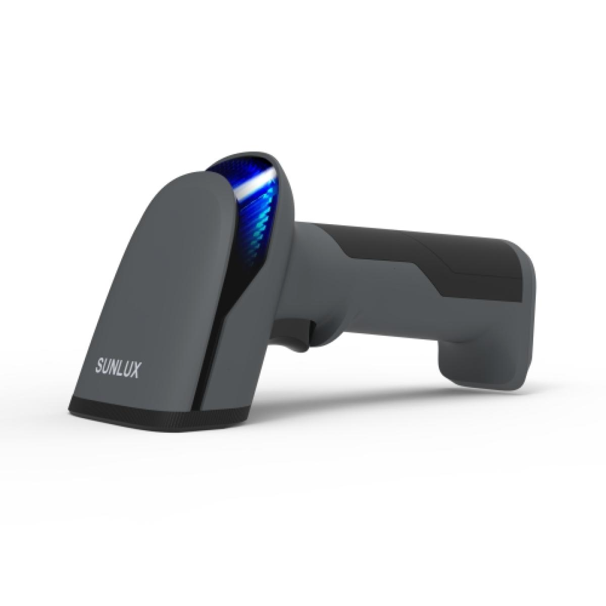 SUNLUX XL-3620 2D Handheld Wired Barcode Scanner with Stand