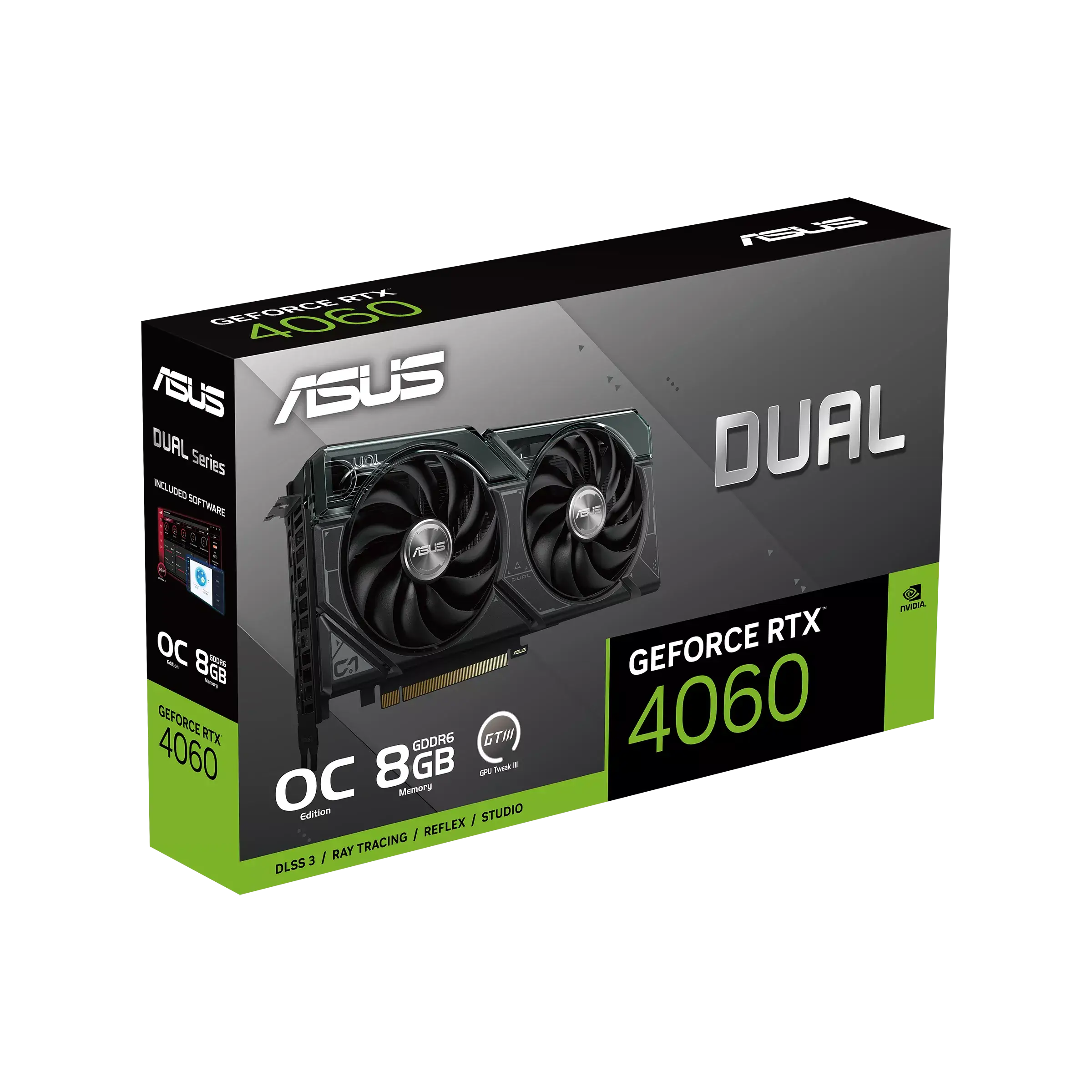 ASUS DUAL GEFORCE RTX 4060 OC EDITION 8GB GDDR6