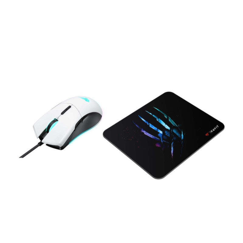 HAVIT MS1037CM /W/B GAMING MOUSE AND MOUSE PAD COMBO