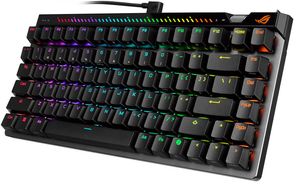 ASUS ROG M705 FALCHION ACE 75 HE 75% WIRED ANALOG GAMING KEYBOARD - BLACK