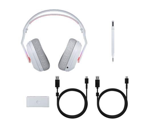 Logitech G Astro A20 X Wireless Gaming Headset - White