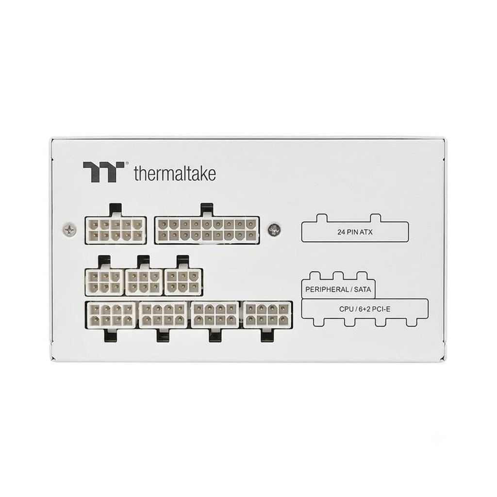 THERMALTAKE TOUGHPOWER GT 650W GOLD POWER SUPPLY MODULAR - WHITE