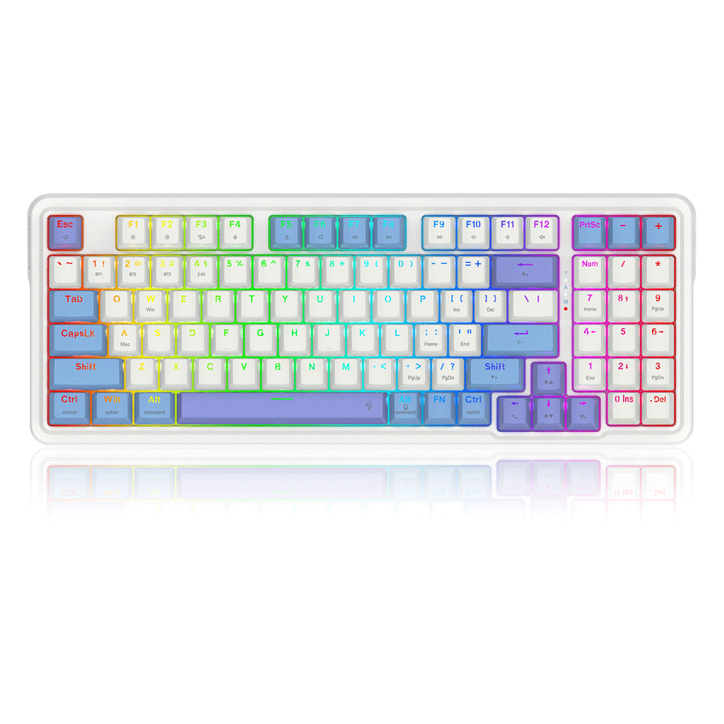 Redragon Gloria Pro 3 Modes Hot-Swappable GASKET RGB Keyboard