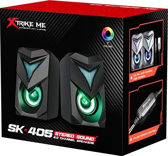 XTRIKE ME SK-405 SPEAKER BLACK