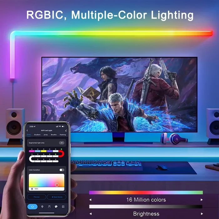 Ambient Smart Lighting Rgbic Smart App Control Flow