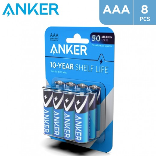 Anker AAA Alkaline Batteries 8-Pack