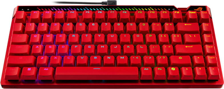 ASUS ROG M705 FALCHION ACE 75 HE 75% WIRED ANALOG GAMING KEYBOARD - RED
