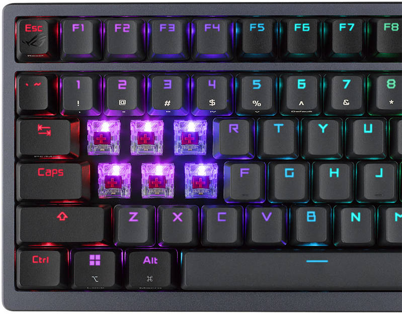 Asus ROG M701 AZOTH 75% WIRELESS MECHANICAL GAMING KEYBOARD - BLACK