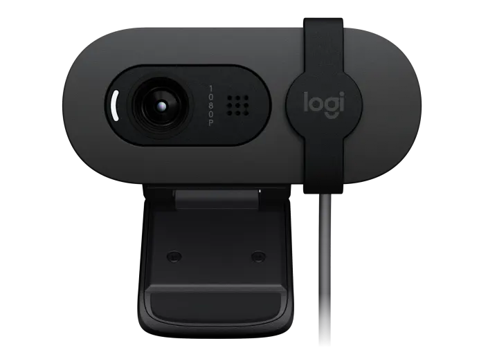 Logitech Brio 100 Full HD USB Webcam - Graphite