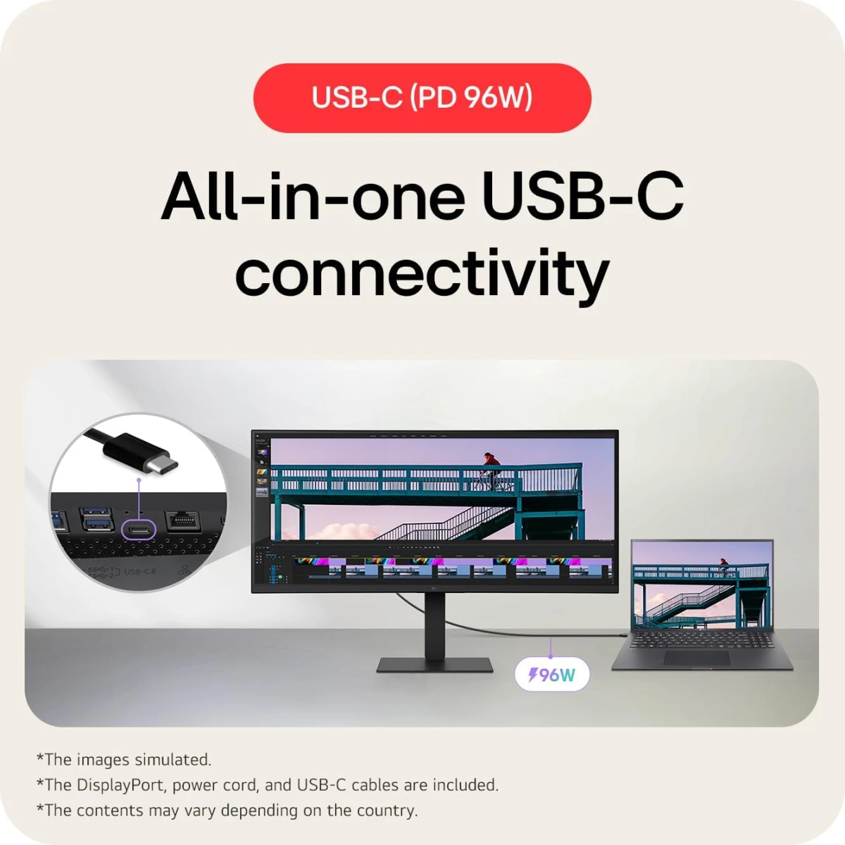 LG 34U650A-B 34