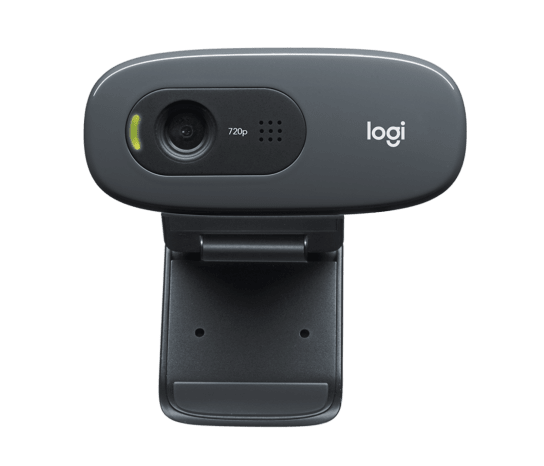 Logitech C270 HD Webcam, HD 720p