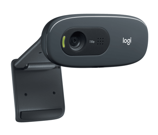 Logitech C270 HD Webcam, HD 720p