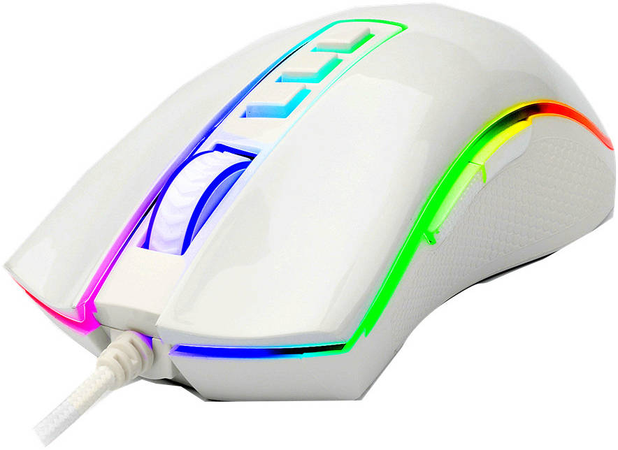 Redragon Cobra M711W-1 Wired Gaming Mouse - White