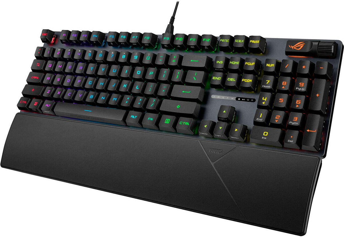 Asus ROG XA12 STRIX SCOPE II RX OPTICAL MECHANICAL GAMING KEYBOARD BLACK