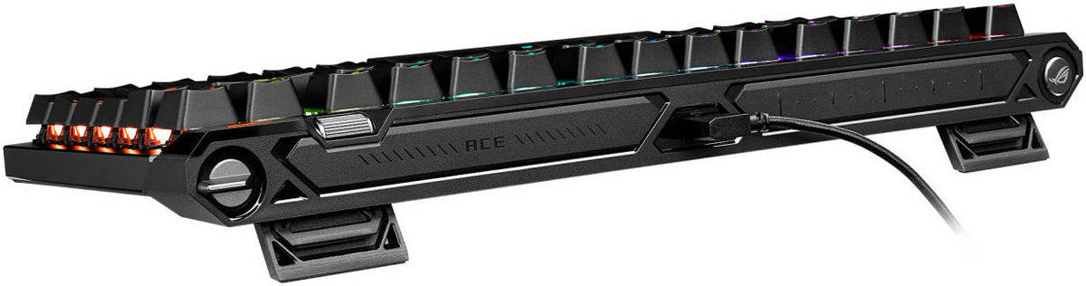 ASUS ROG M705 FALCHION ACE 75 HE 75% WIRED ANALOG GAMING KEYBOARD - BLACK