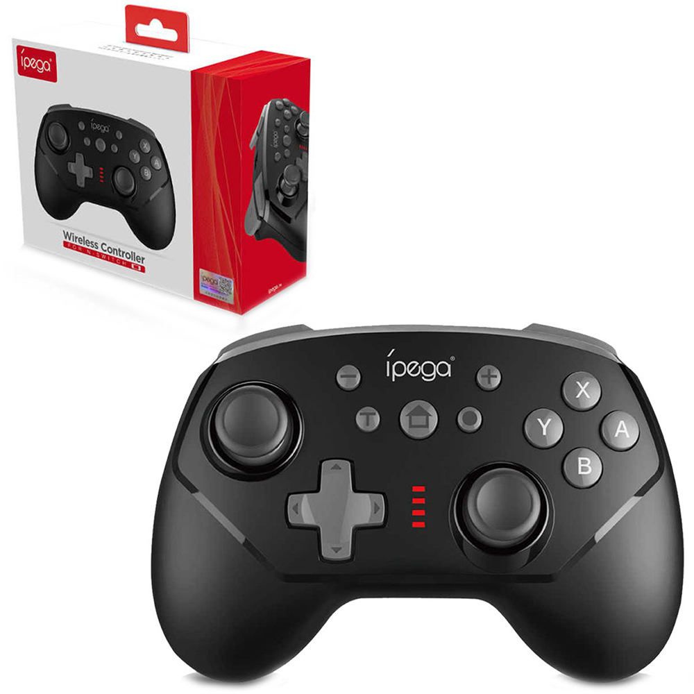 iPega Wireless Gamepad for Nintendo Switch Six-axis Vibrating Game Controller Ergonomic NS Switch Pro Joystick