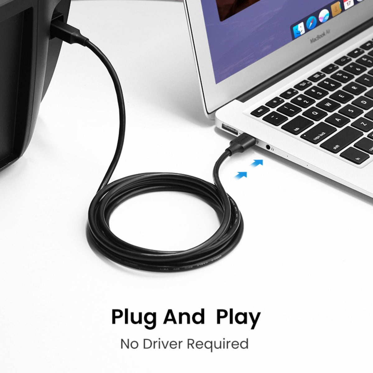 UGREEN USB 3.0 Printer Cable Scanner A Male to B Male 2m USB 3.0 AM To BM Data