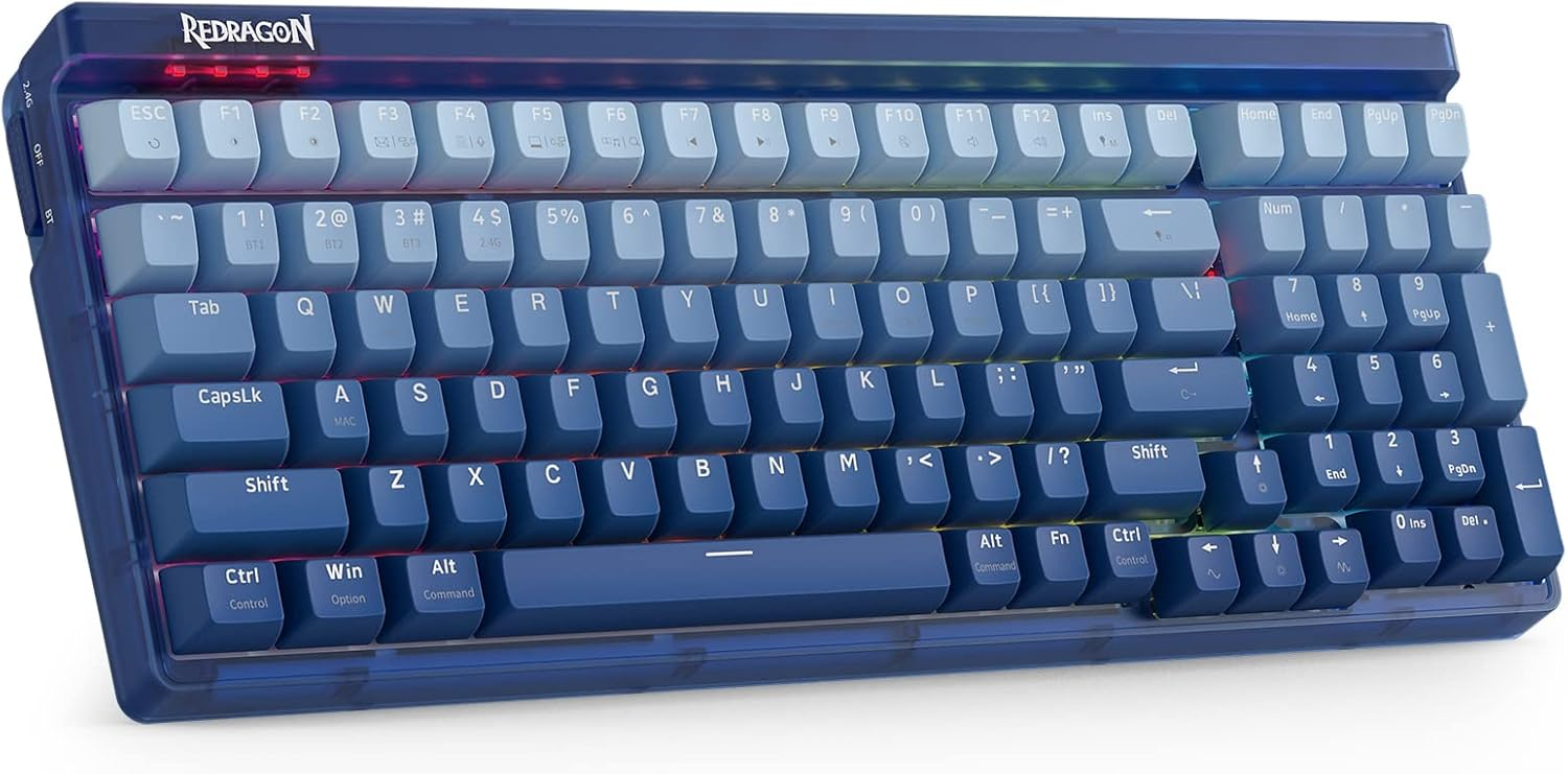 Redragon Garen Pro K656WGB-RGB-PRO Wireless Gaming Keyboard